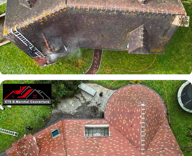 Peinture extérieure à Aigremont (78240) - ETS B.Marchal Couverture dans les Yvelines (78)