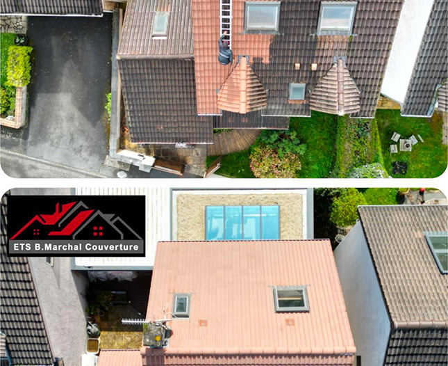 Pose de tuiles à Aigremont (78240) - ETS B.Marchal Couverture dans les Yvelines (78)