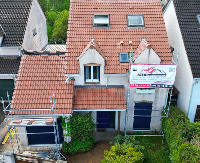 Réparation de gouttières à Aigremont (78240) - ETS B.Marchal Couverture dans les Yvelines (78)